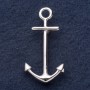 Broche «Ancla» 5×2,5 cm metal gris