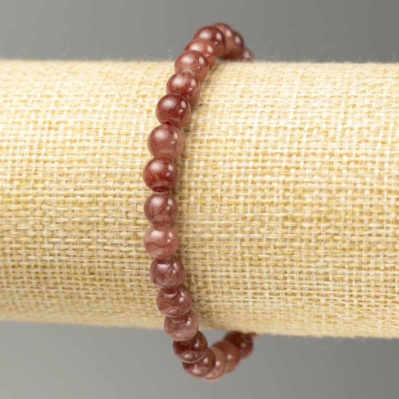 Pulsera elástica de imitación de selenita