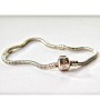 Base para pulsera PANDORA 18 cm con cierre de clip y logotipo