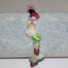 Pulsera variada de trocitos naturales en goma elástica, diámetro 8 mm +/-, longitud 18 cm+