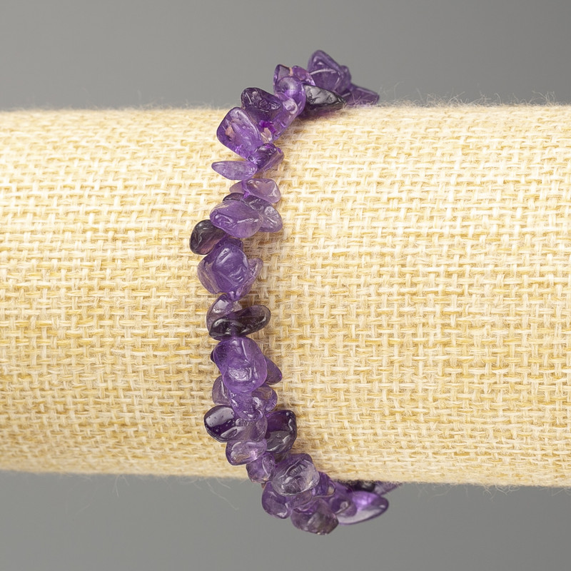 Pulsera de amatista natural