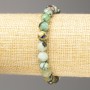 Pulsera de crisocola y lapislázuli 8 mm