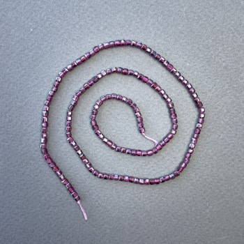 Cuentas de turmalina cúbicas de 2,5 mm naturales