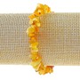 Pulsera de ámbar troceado, 8×3 mm, longitud 18 cm ± (elástico)